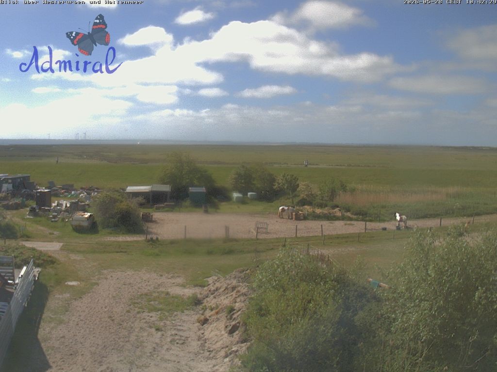 Archiv Foto Webcam Spiekeroog: Haus Admiral