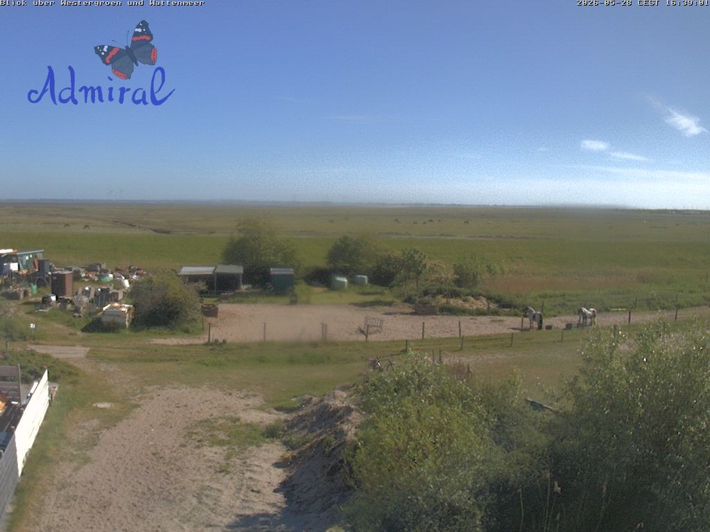Archiv Foto Webcam Spiekeroog: Haus Admiral