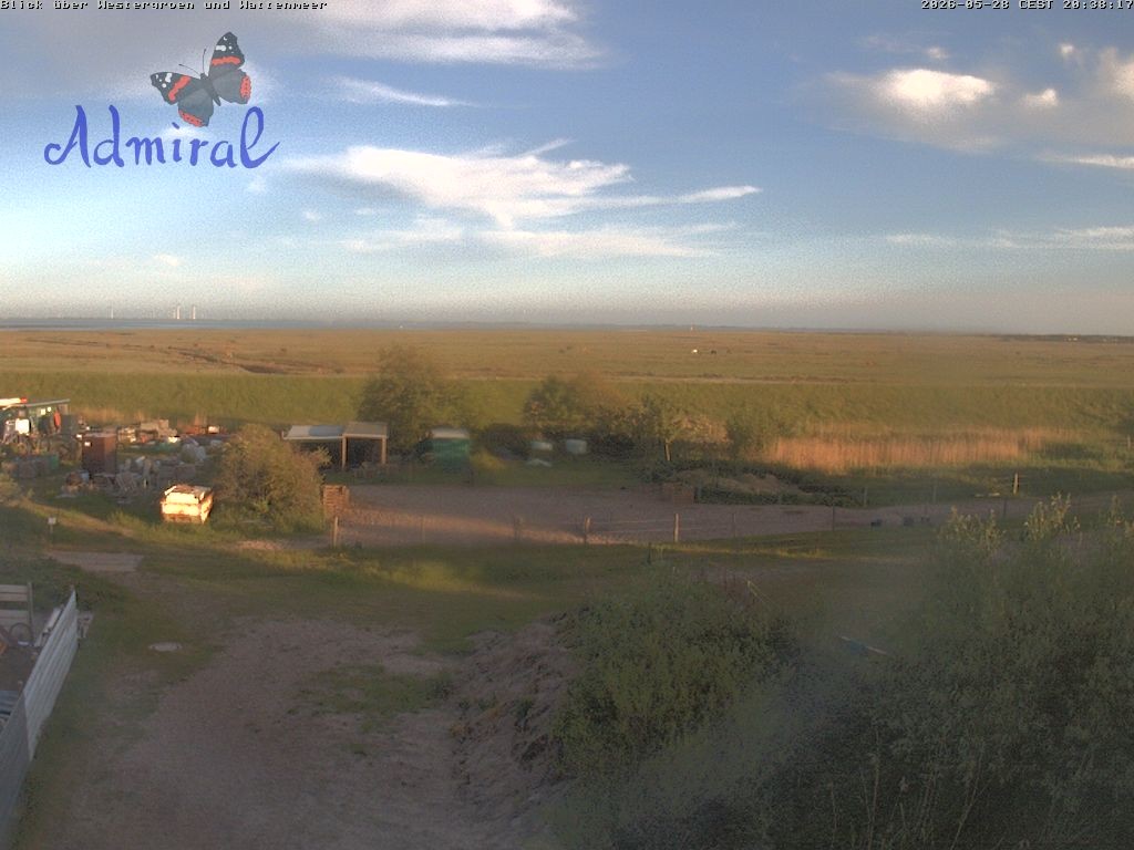 Archiv Foto Webcam Spiekeroog: Haus Admiral