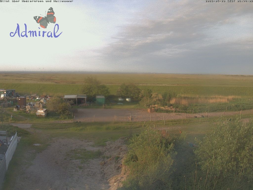 Archiv Foto Webcam Spiekeroog: Haus Admiral