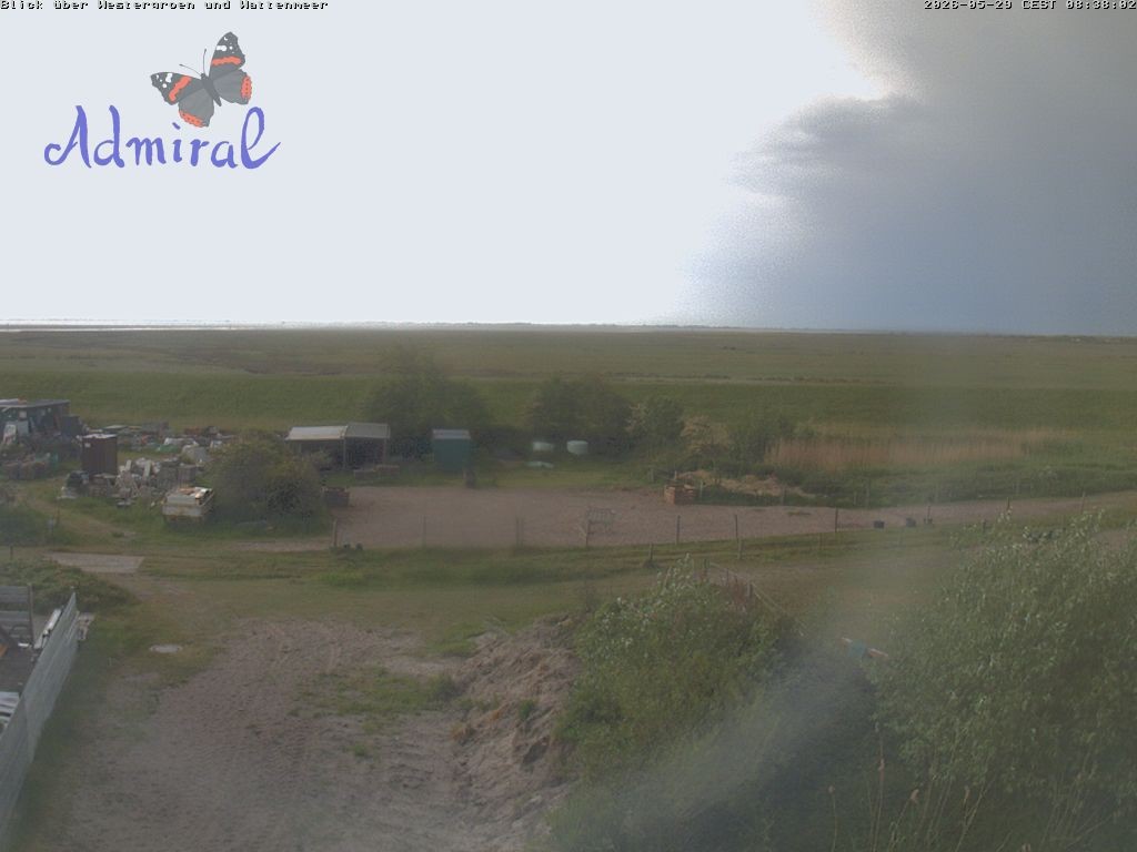 Archiv Foto Webcam Spiekeroog: Haus Admiral