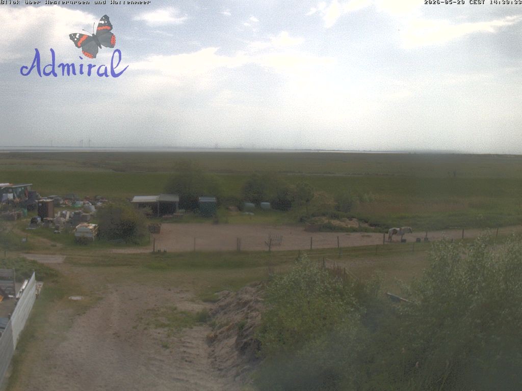 Archiv Foto Webcam Spiekeroog: Haus Admiral