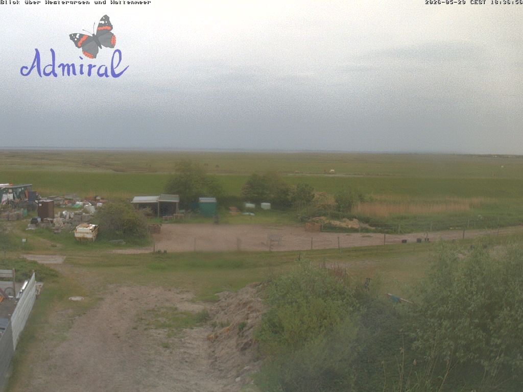 Archiv Foto Webcam Spiekeroog: Haus Admiral