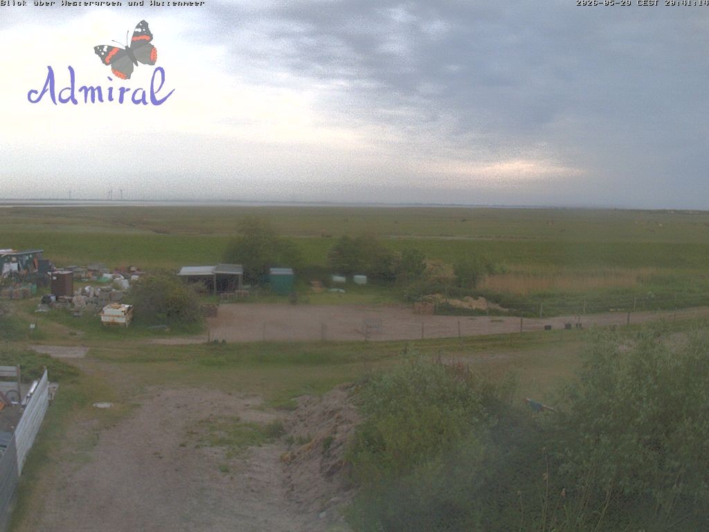 Archiv Foto Webcam Spiekeroog: Haus Admiral