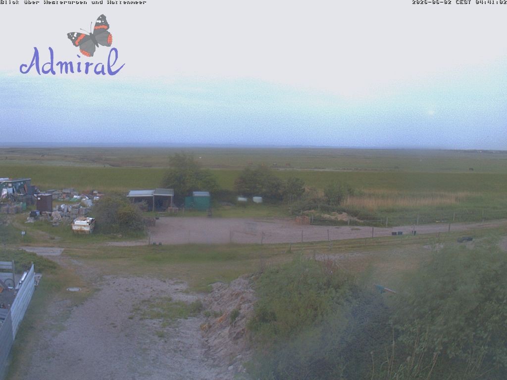 Archiv Foto Webcam Spiekeroog: Haus Admiral