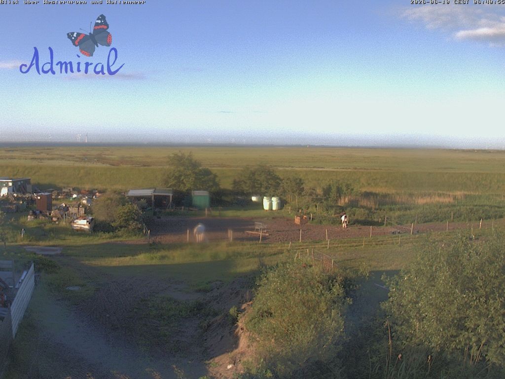 Archiv Foto Webcam Spiekeroog: Haus Admiral