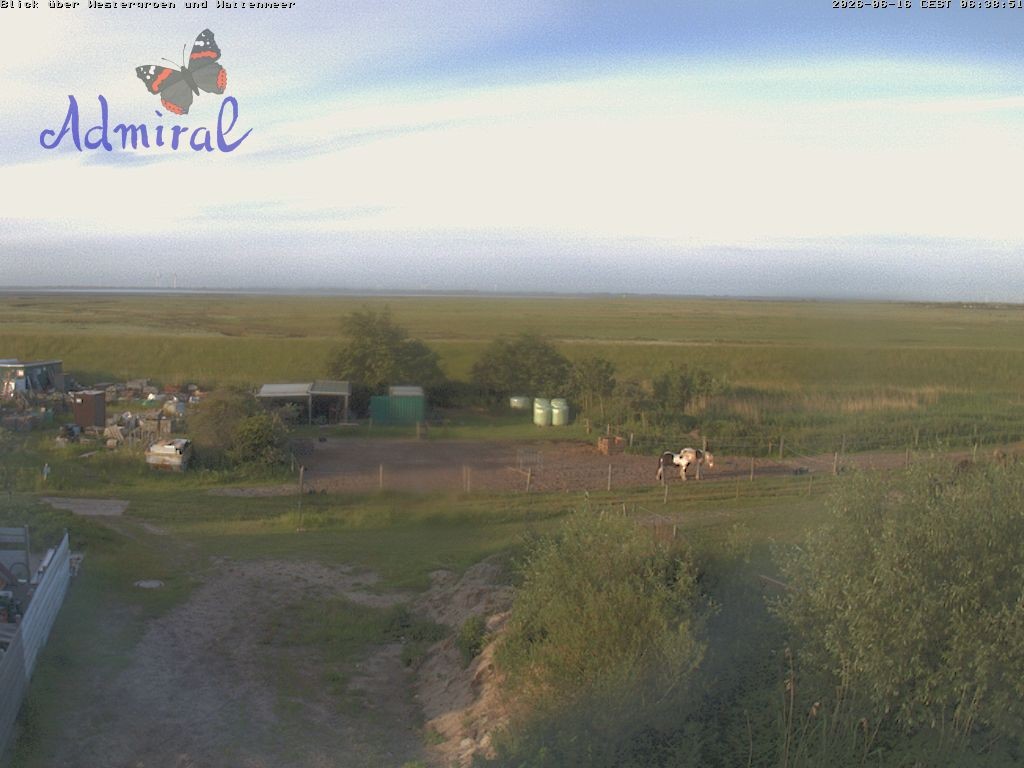 Archiv Foto Webcam Spiekeroog: Haus Admiral