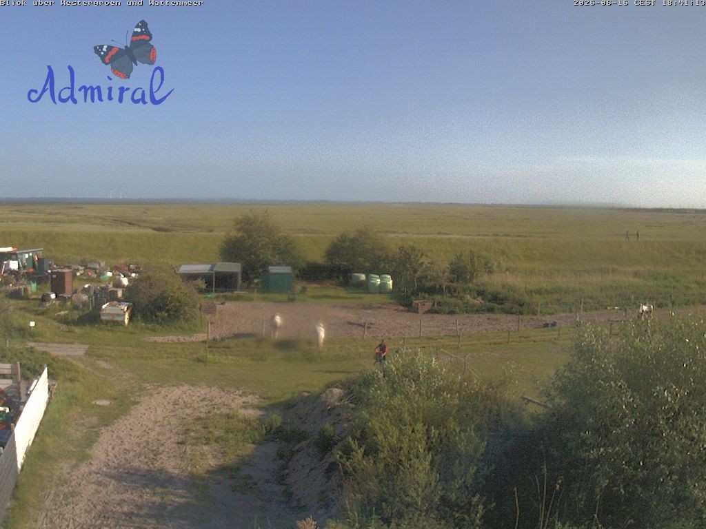 Archiv Foto Webcam Spiekeroog: Haus Admiral