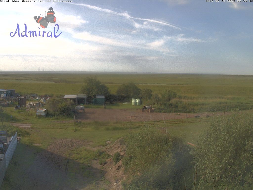 Archiv Foto Webcam Spiekeroog: Haus Admiral