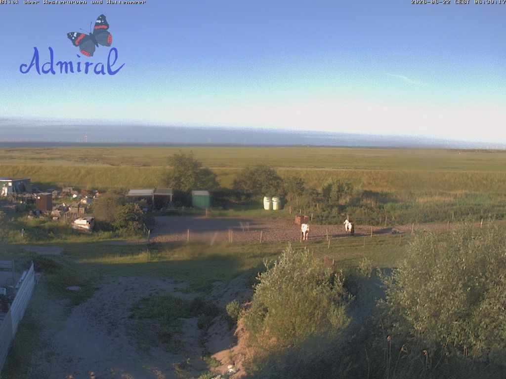 Archiv Foto Webcam Spiekeroog: Haus Admiral