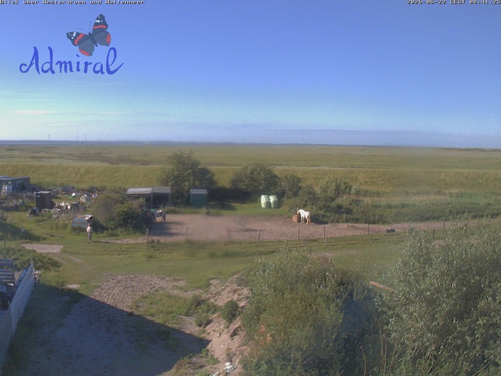 Archiv Foto Webcam Spiekeroog: Haus Admiral