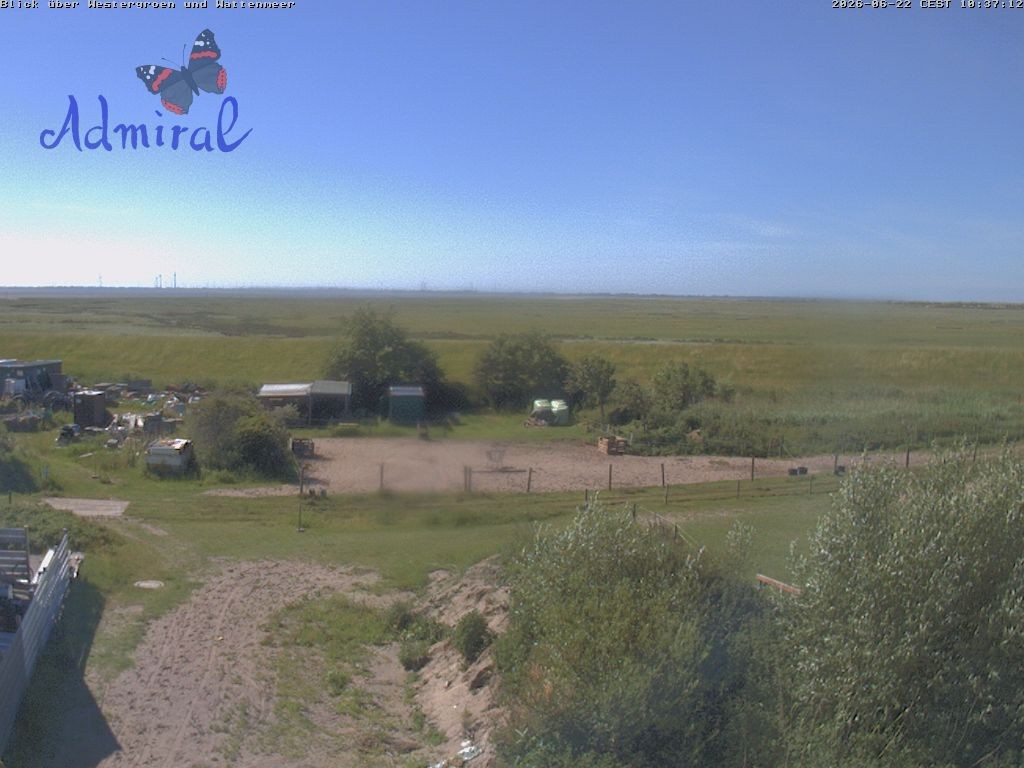 Archiv Foto Webcam Spiekeroog: Haus Admiral