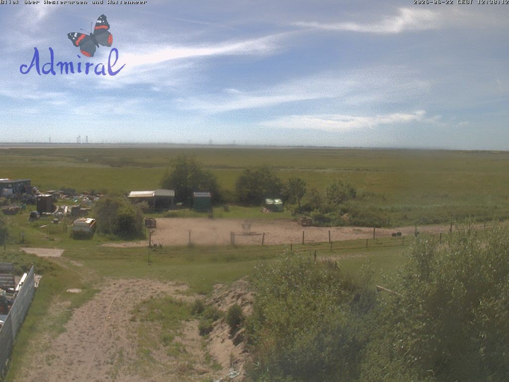 Archiv Foto Webcam Spiekeroog: Haus Admiral