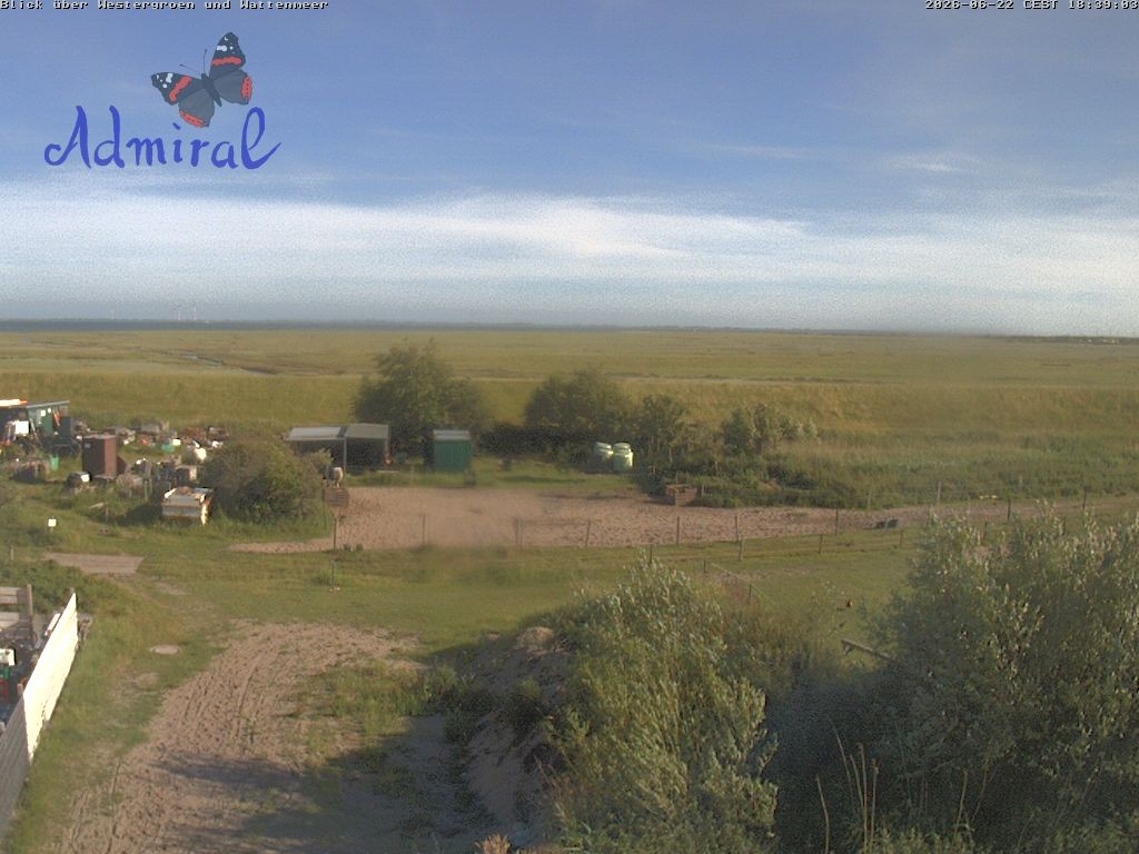 Archiv Foto Webcam Spiekeroog: Haus Admiral