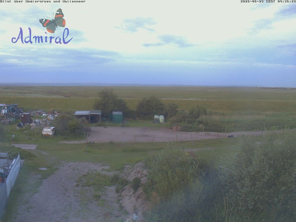 Archiv Foto Webcam Spiekeroog: Haus Admiral