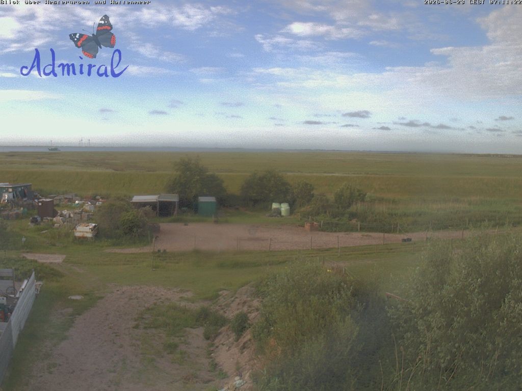 Archiv Foto Webcam Spiekeroog: Haus Admiral
