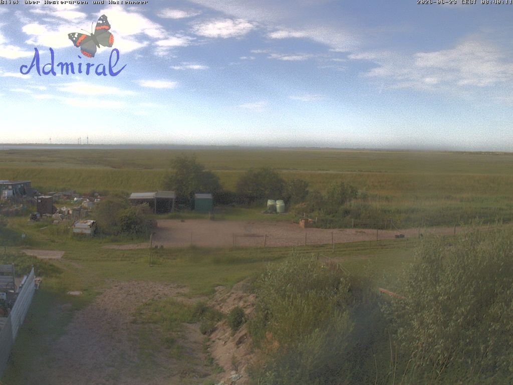 Archiv Foto Webcam Spiekeroog: Haus Admiral