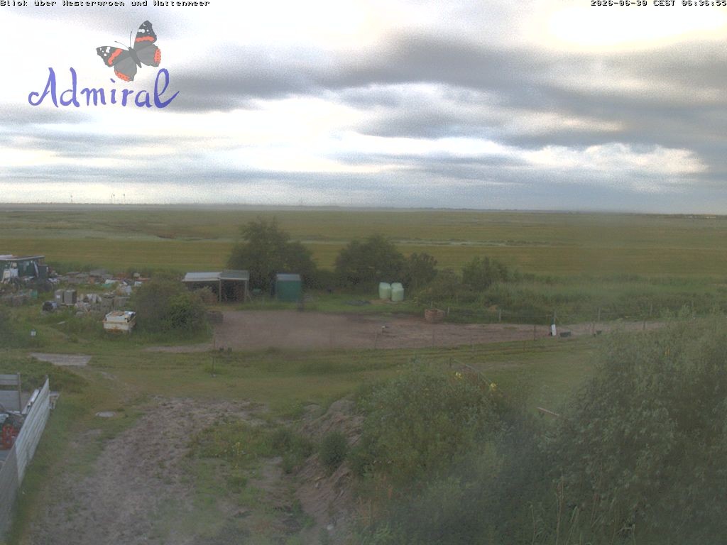Archiv Foto Webcam Spiekeroog: Haus Admiral