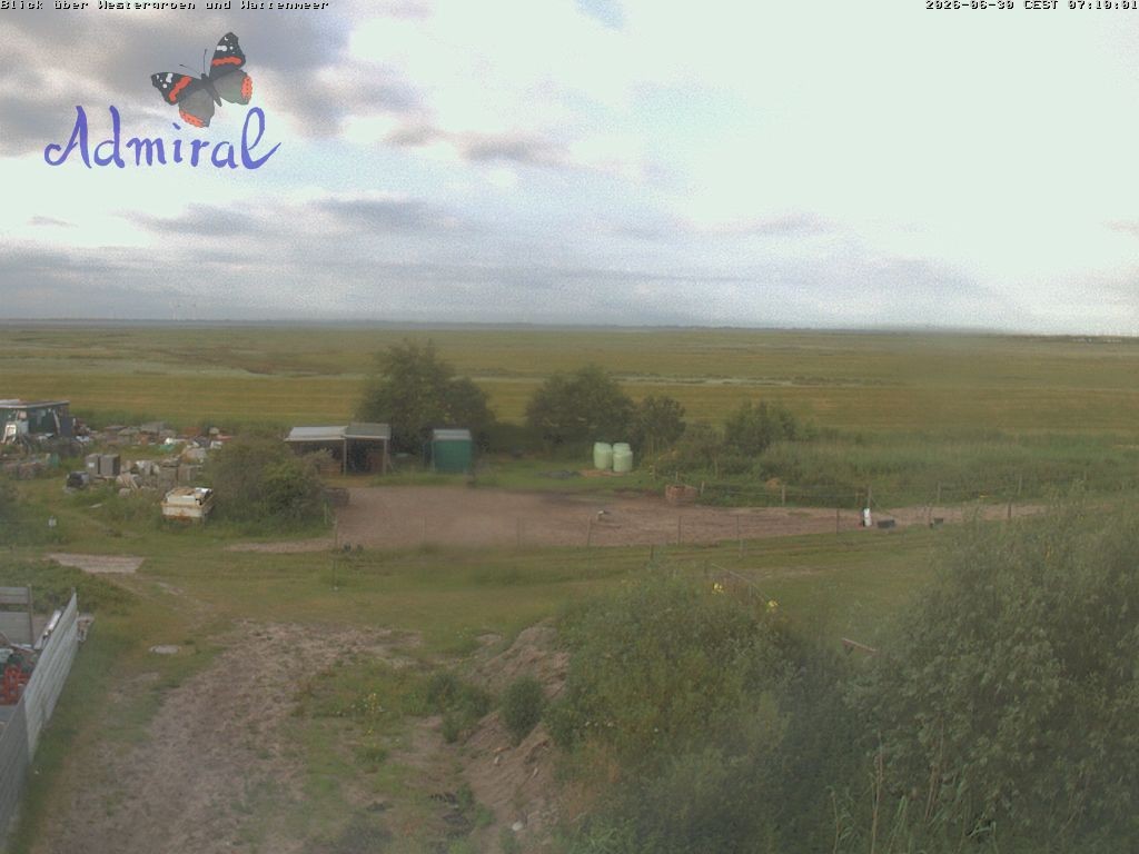 Archiv Foto Webcam Spiekeroog: Haus Admiral