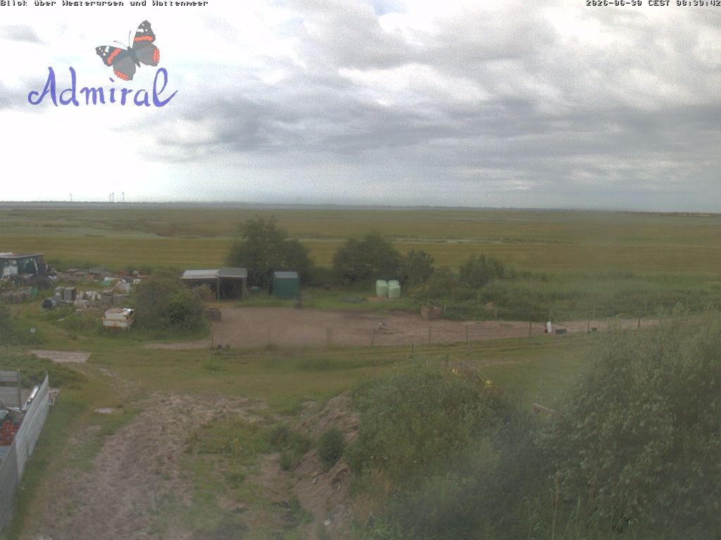 Archiv Foto Webcam Spiekeroog: Haus Admiral