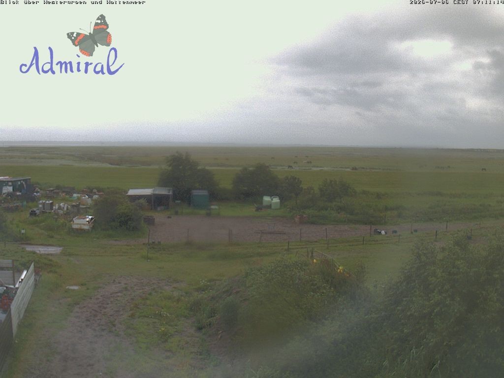 Archiv Foto Webcam Spiekeroog: Haus Admiral