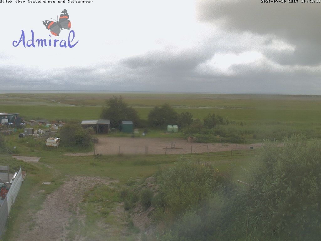 Archiv Foto Webcam Spiekeroog: Haus Admiral