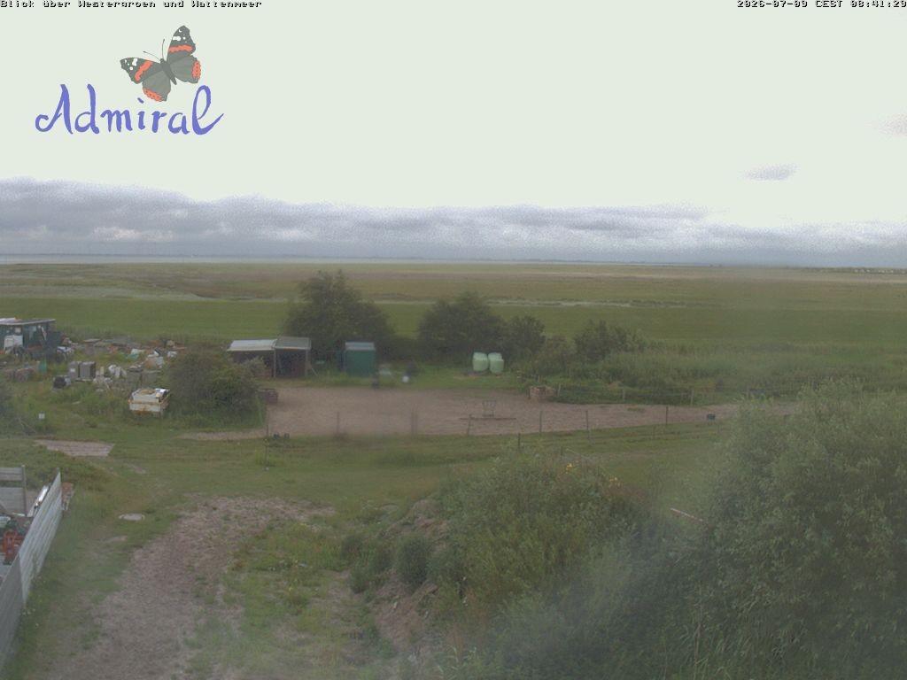 Archiv Foto Webcam Spiekeroog: Haus Admiral