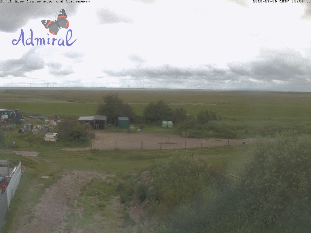 Archiv Foto Webcam Spiekeroog: Haus Admiral