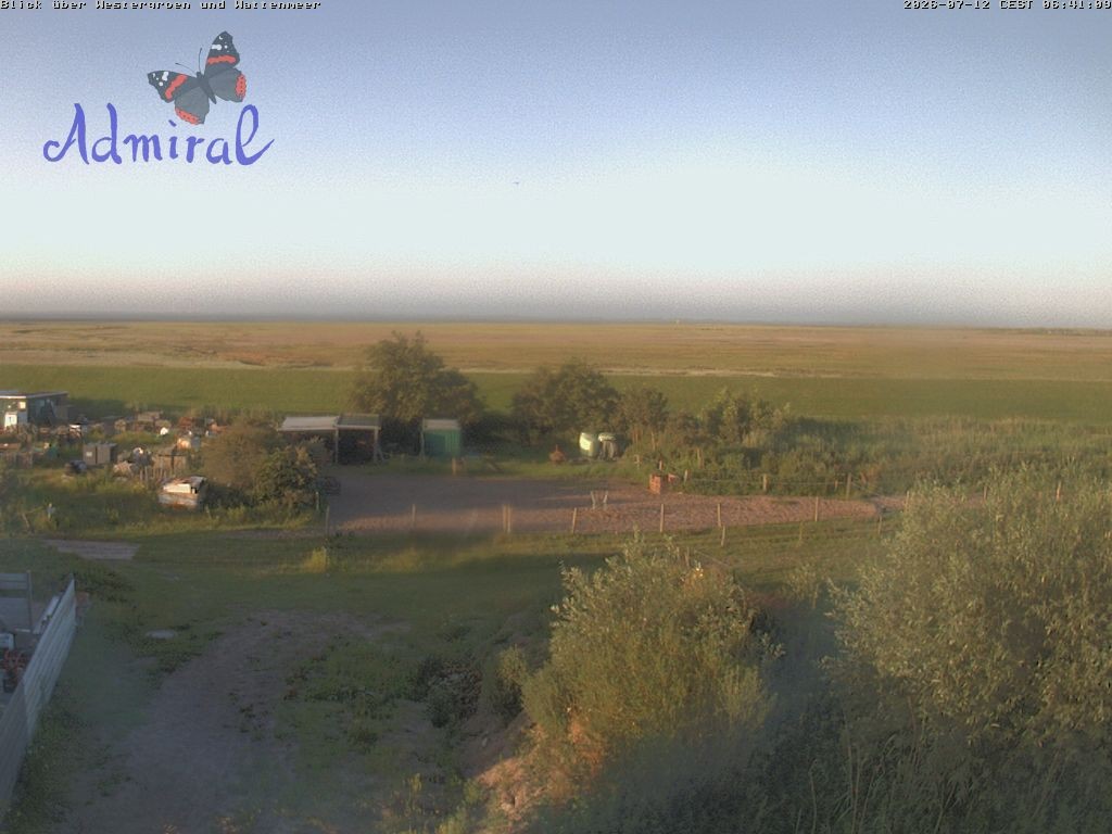 Archived image Webcam Spiekeroog: House Admiral