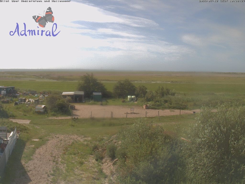 Archived image Webcam Spiekeroog: House Admiral