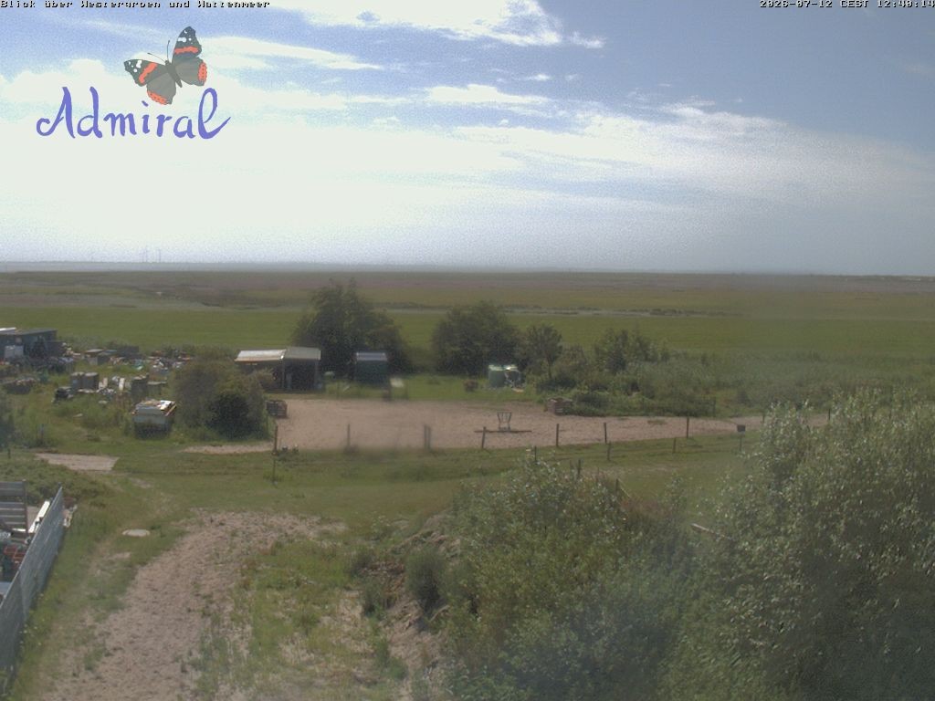 Archived image Webcam Spiekeroog: House Admiral