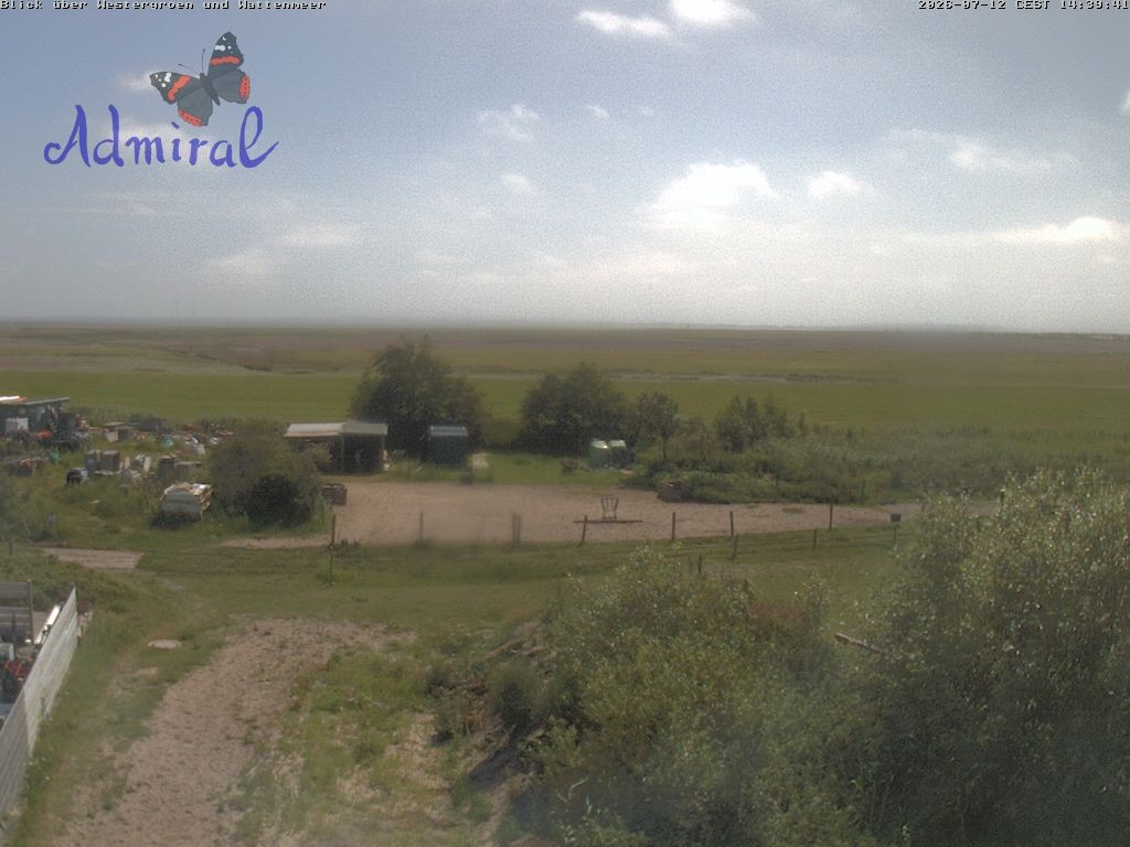 Archived image Webcam Spiekeroog: House Admiral