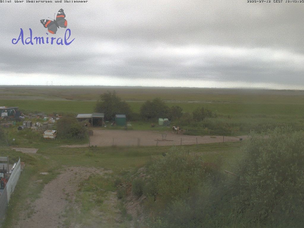 Archived image Webcam Spiekeroog: House Admiral