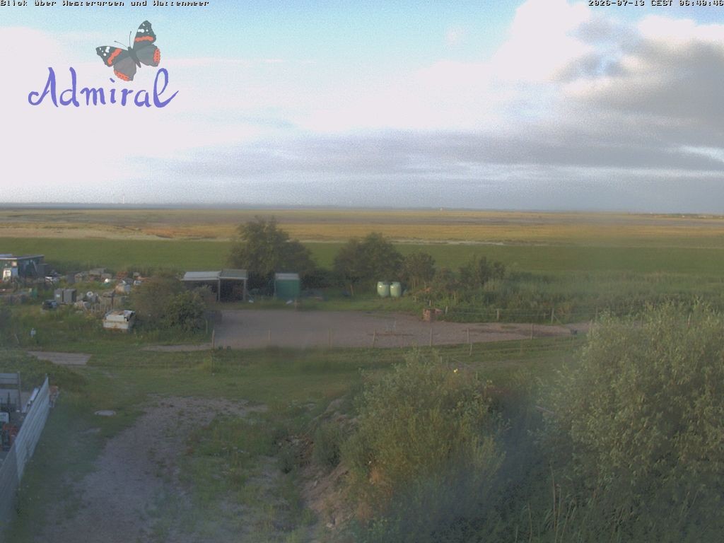 Archiv Foto Webcam Spiekeroog: Haus Admiral