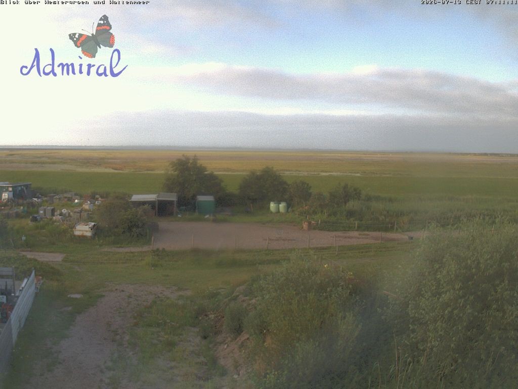 Archiv Foto Webcam Spiekeroog: Haus Admiral