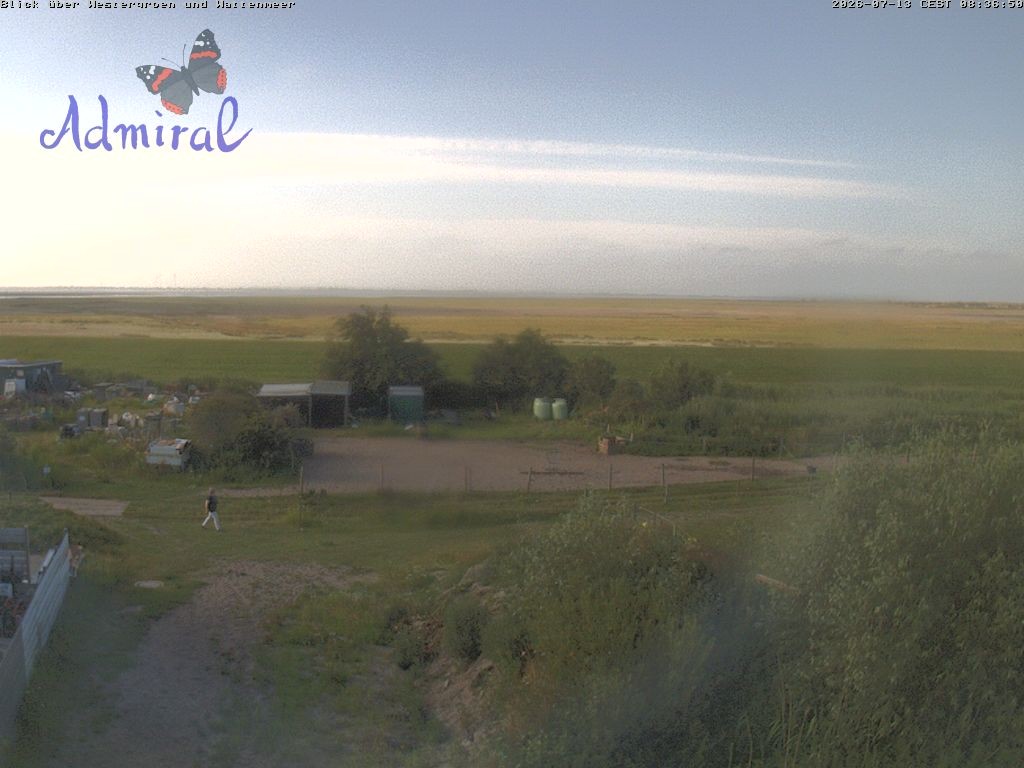 Archiv Foto Webcam Spiekeroog: Haus Admiral