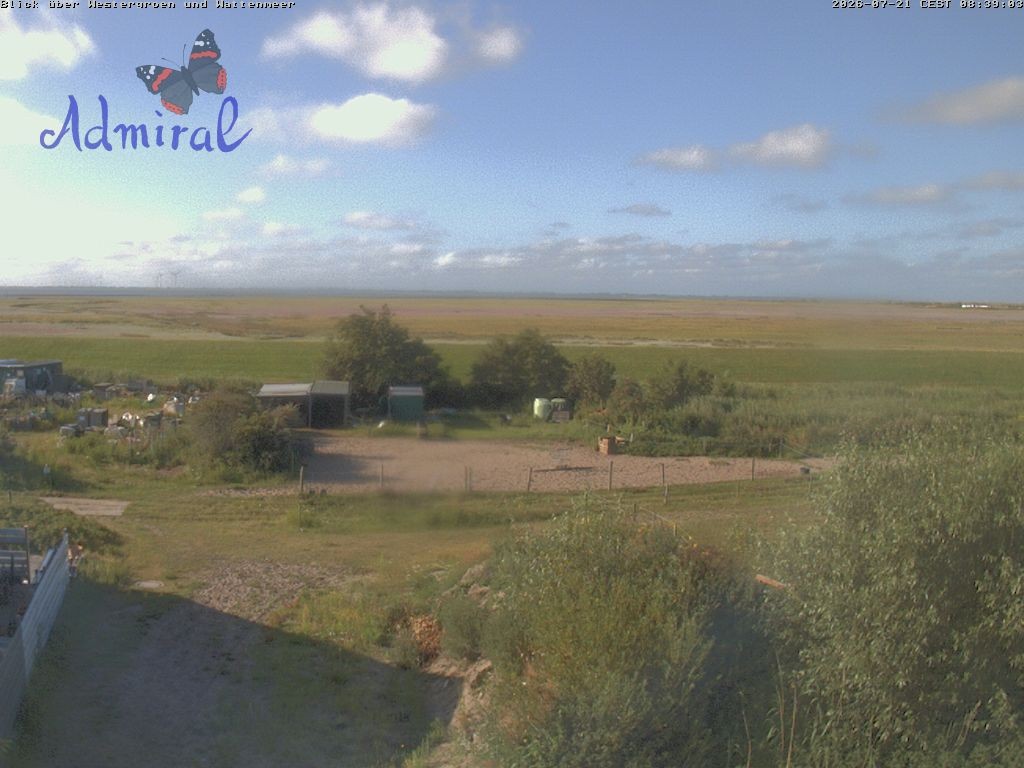 Archiv Foto Webcam Spiekeroog: Haus Admiral
