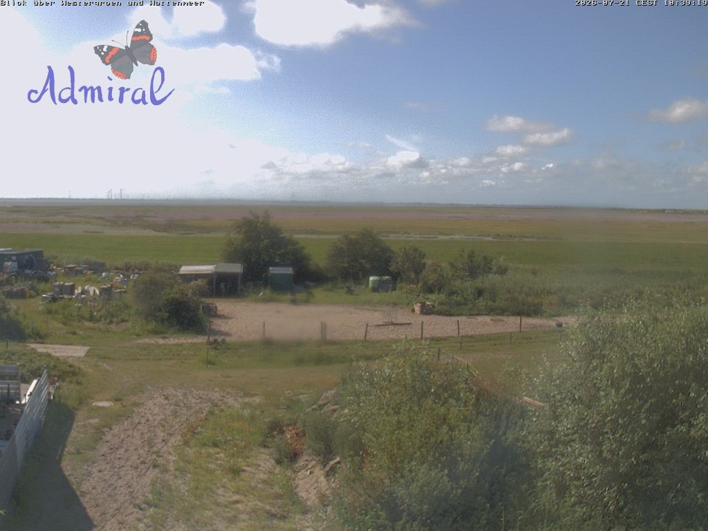 Archiv Foto Webcam Spiekeroog: Haus Admiral