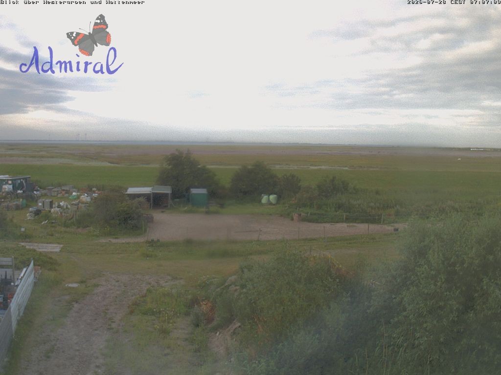 Archiv Foto Webcam Spiekeroog: Haus Admiral