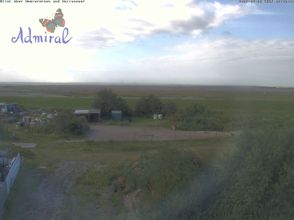 Archiv Foto Webcam Spiekeroog: Haus Admiral