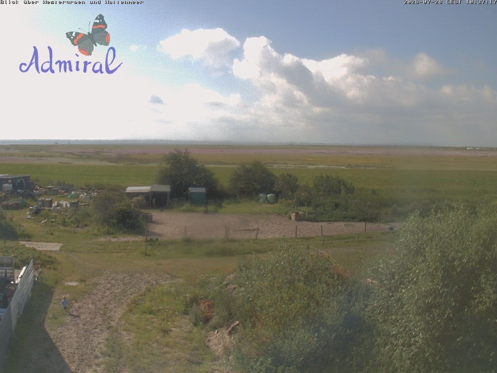Archiv Foto Webcam Spiekeroog: Haus Admiral