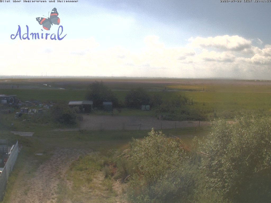 Archiv Foto Webcam Spiekeroog: Haus Admiral