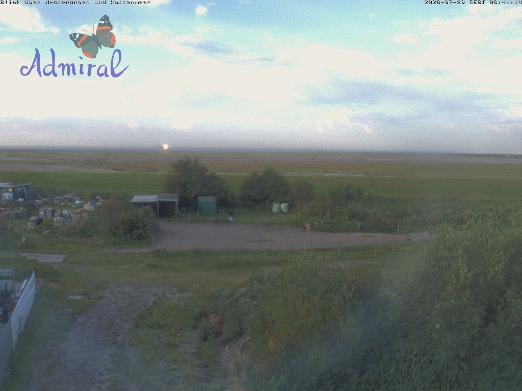 Archiv Foto Webcam Spiekeroog: Haus Admiral