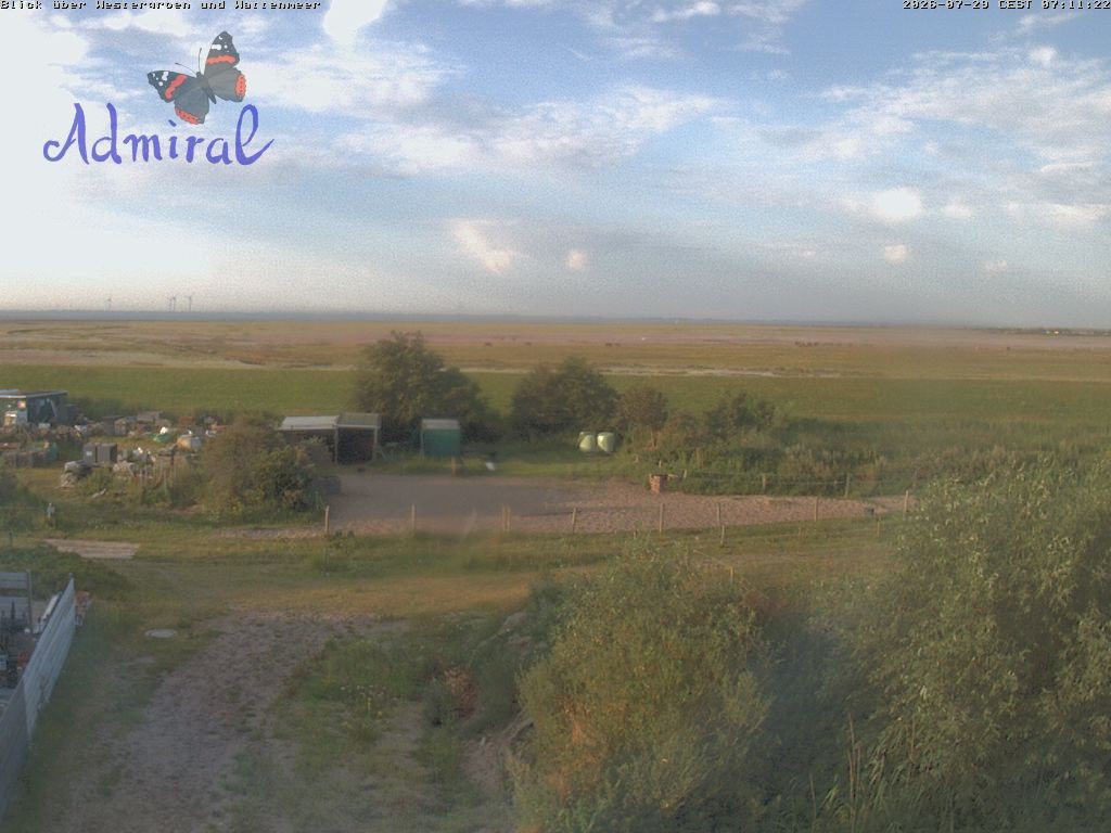 Archiv Foto Webcam Spiekeroog: Haus Admiral