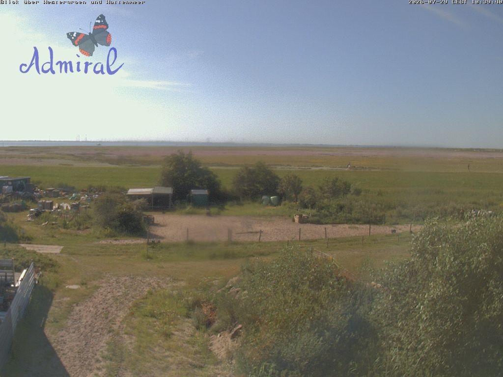 Archiv Foto Webcam Spiekeroog: Haus Admiral