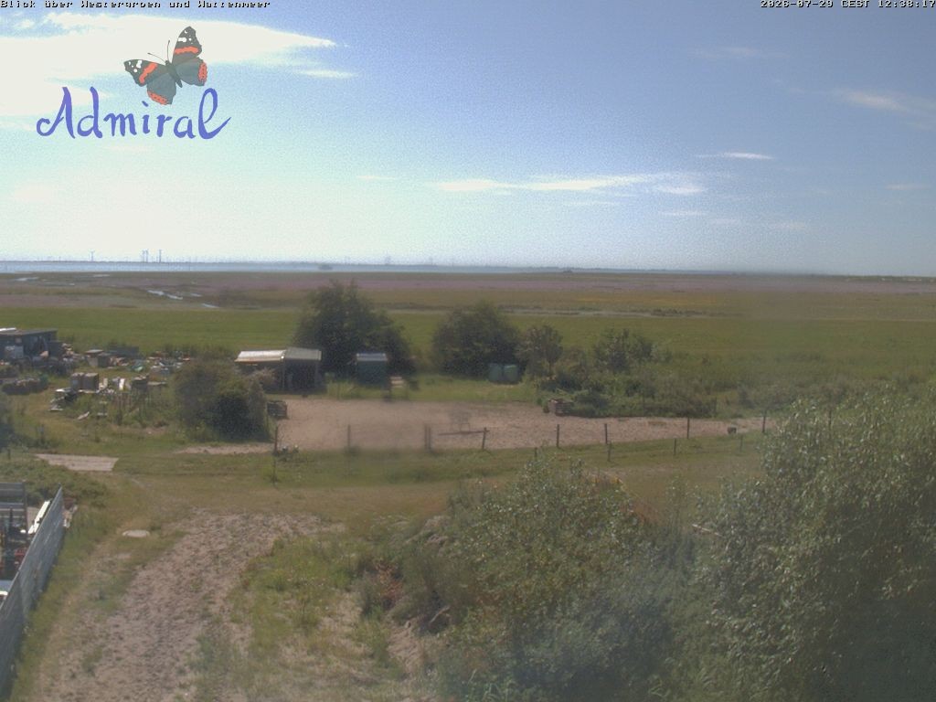 Archiv Foto Webcam Spiekeroog: Haus Admiral