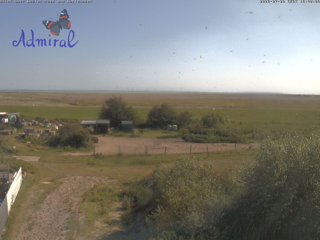 Archiv Foto Webcam Spiekeroog: Haus Admiral