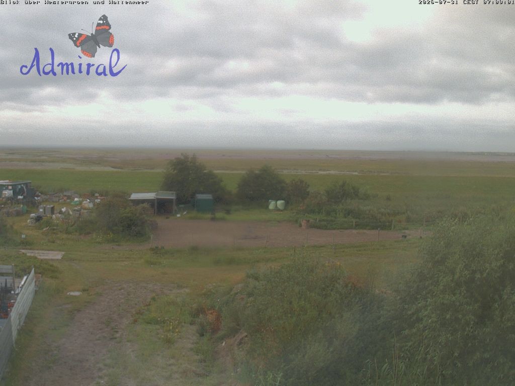 Archiv Foto Webcam Spiekeroog: Haus Admiral