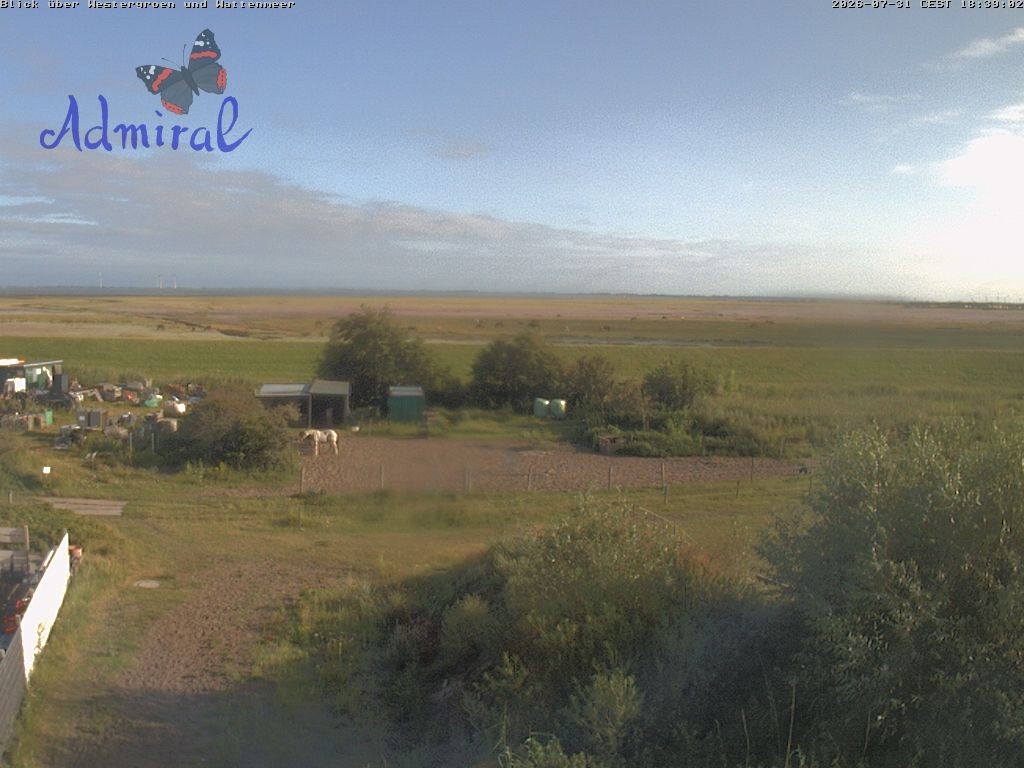 Archiv Foto Webcam Spiekeroog: Haus Admiral