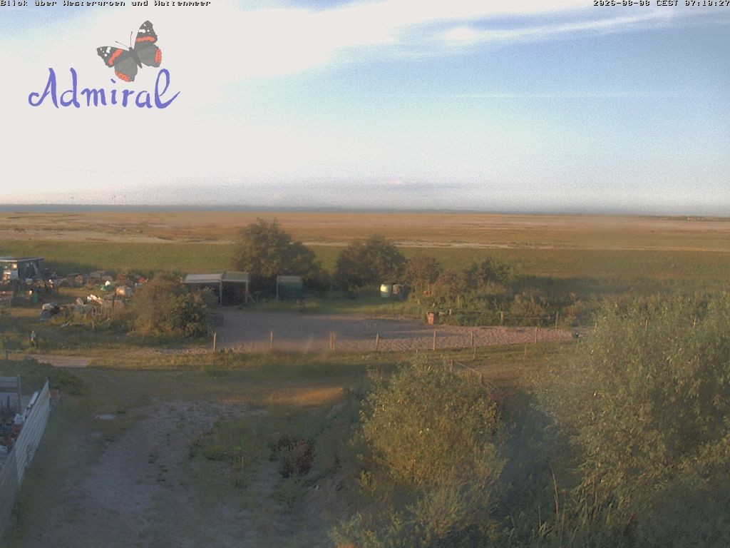 Archiv Foto Webcam Spiekeroog: Haus Admiral